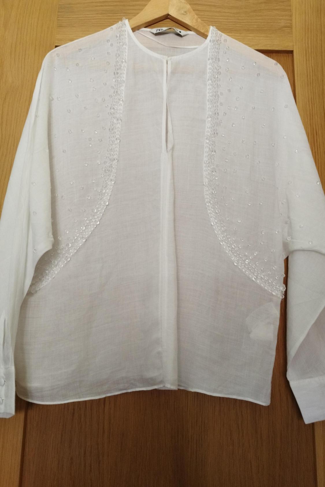RAMIE BLOUSE WITH EMBROIDERY