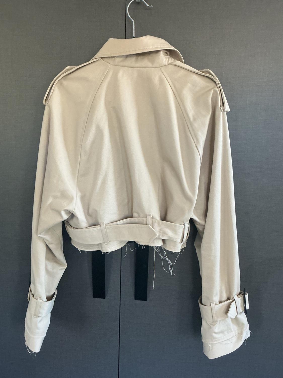 OVERSIZED CROPPED BIKER JACKET - Image 2