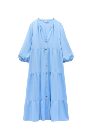 MIDI DRESS WITH PANELS