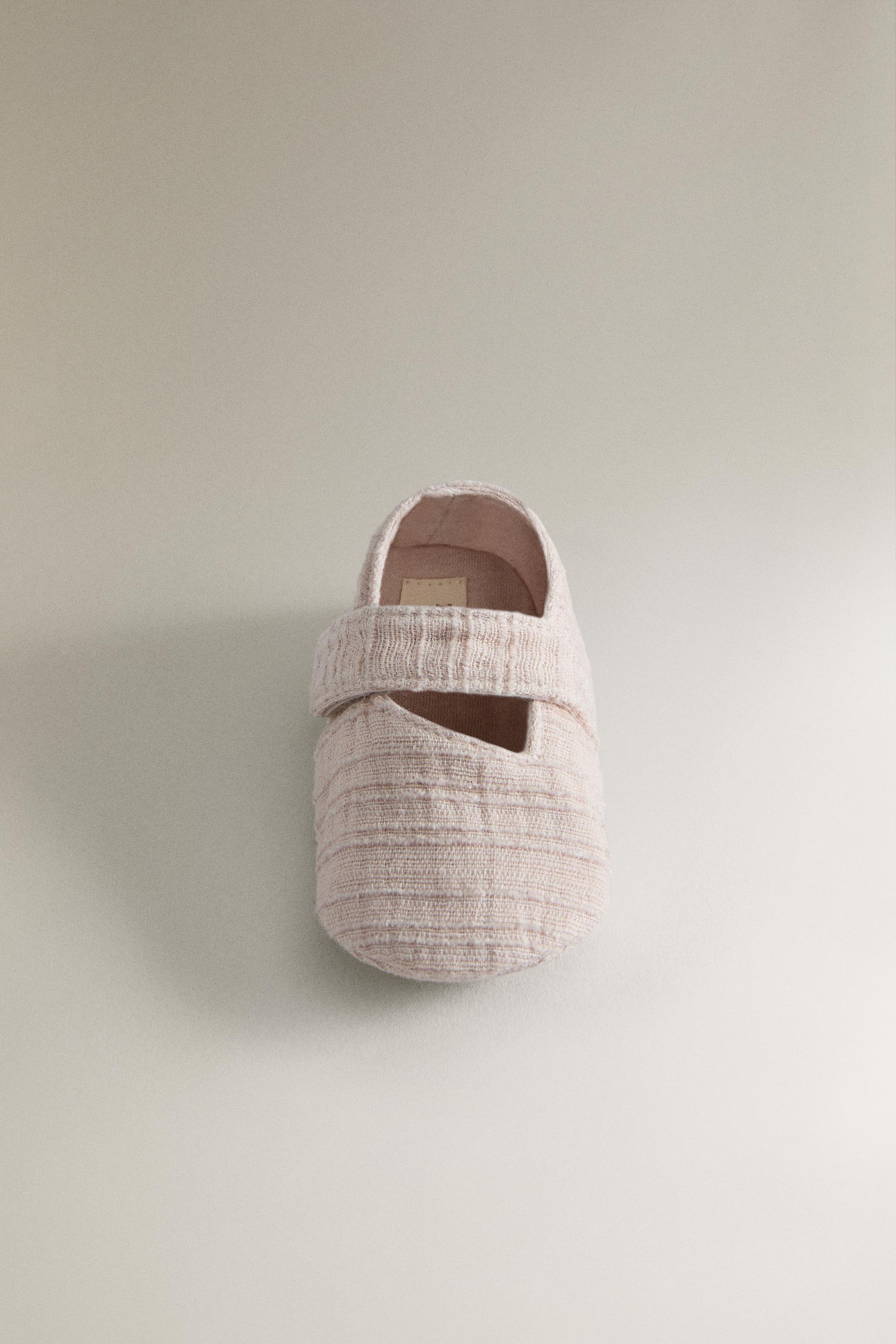 Детские ботинки Zara FABRIC BOOTIES — фото 5