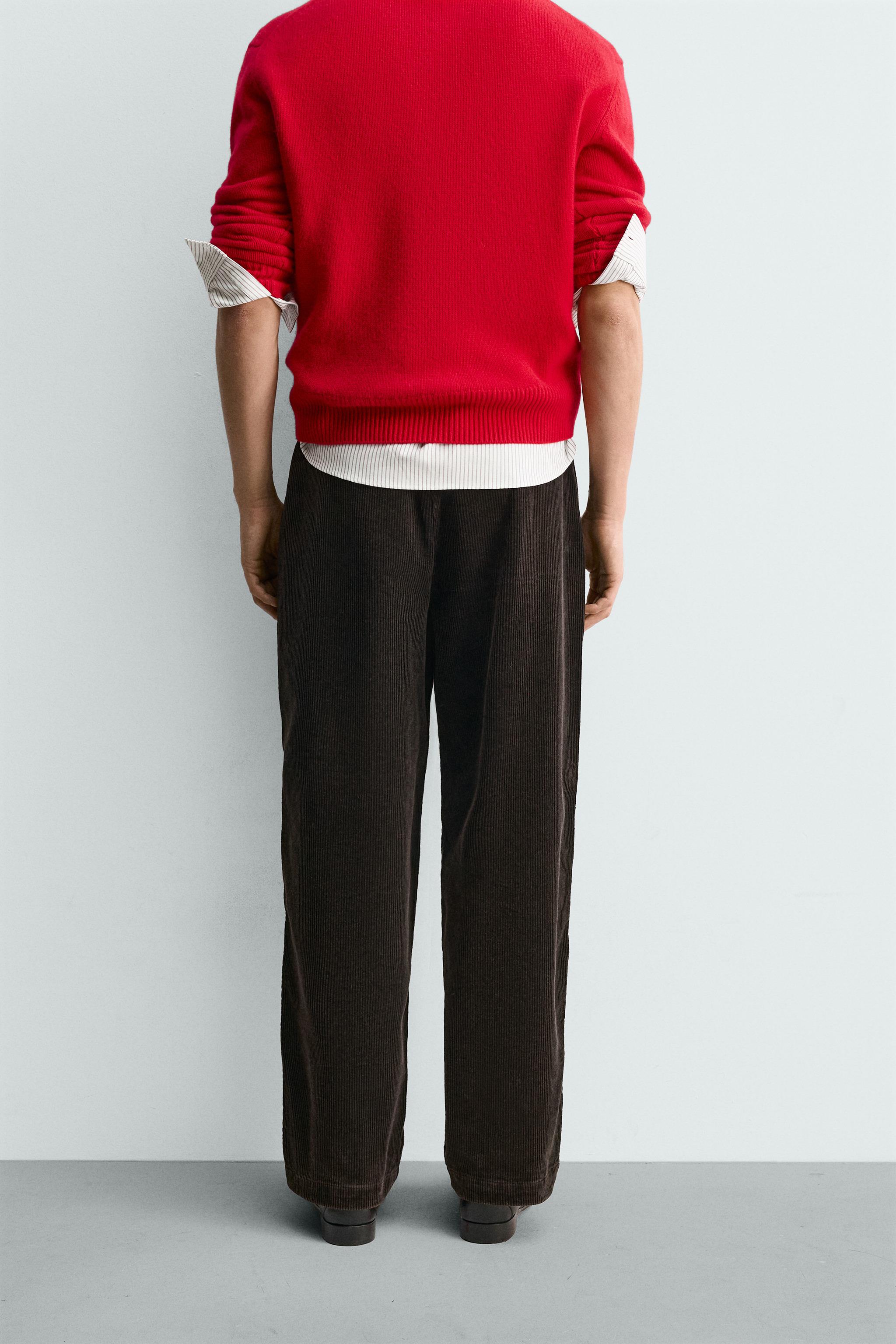 RELAXED FIT WASHED CORDUROY PANTS LIMITED EDITION