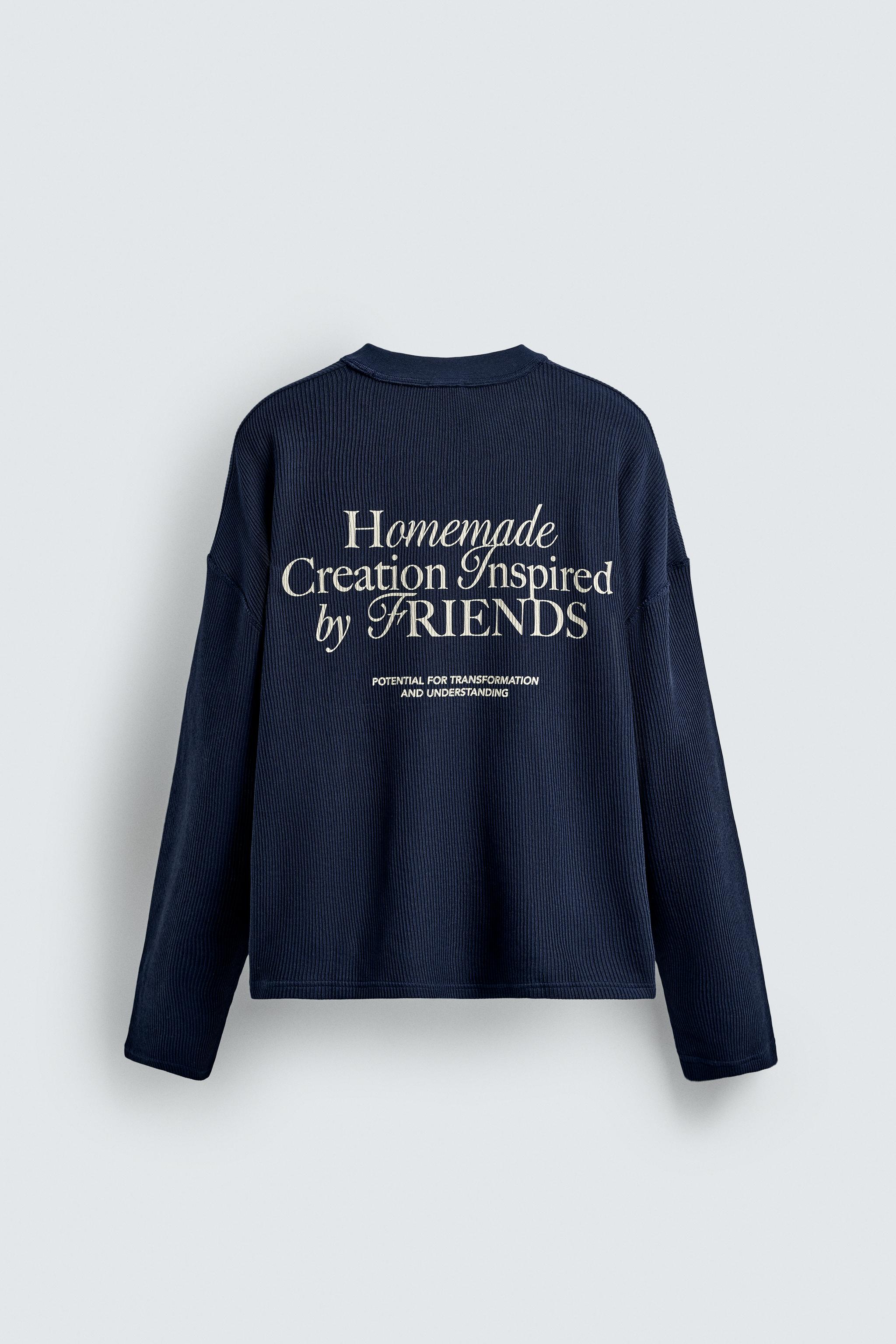 ZARA　タグ付き　新品　ソフト　Vネック　スウェットシャツ ZARA タグ付き新品 ソフト Vネック スウェットシャツ - メルカリ