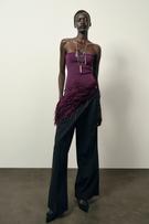 BEADED EMBROIDERED VEST