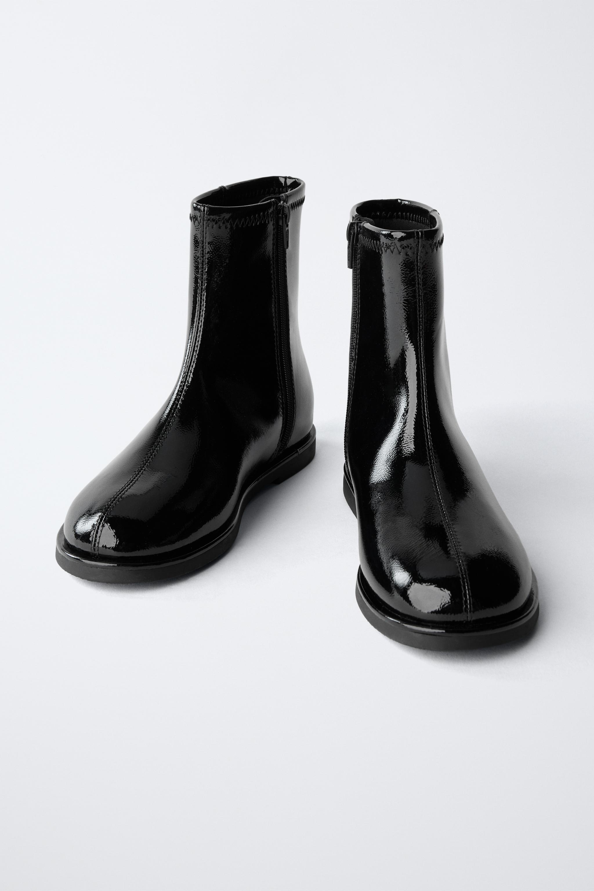 BOTTINES VERNIES