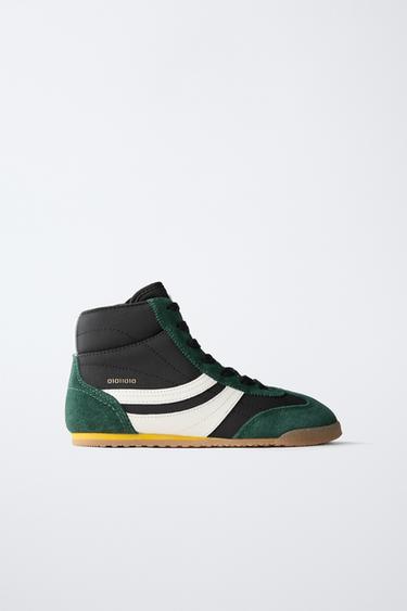 Zara DUBOKE SPORTSKE PATIKE ZA BOKS – Zelena