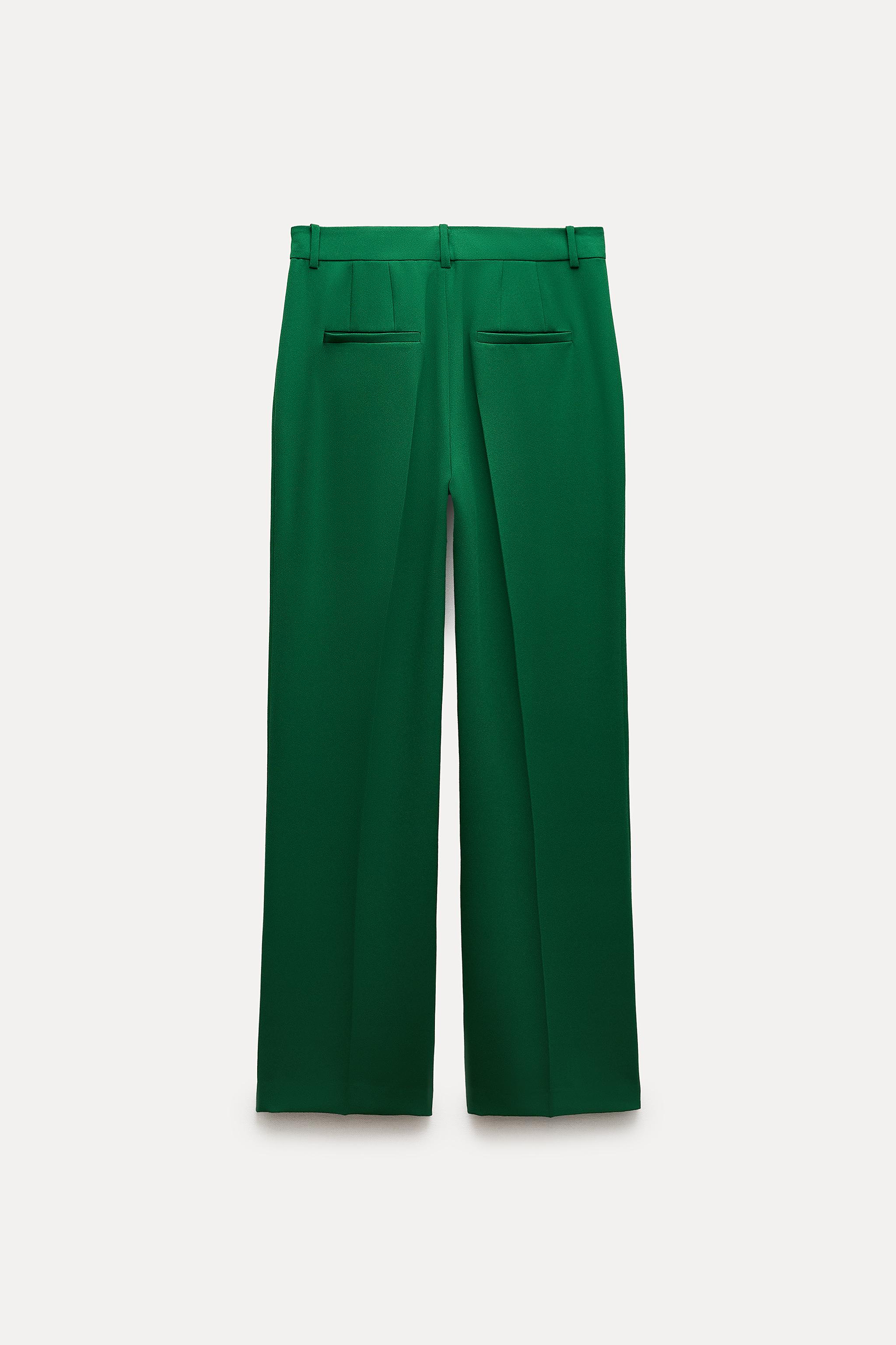 Buy Roza Zara Green Pants