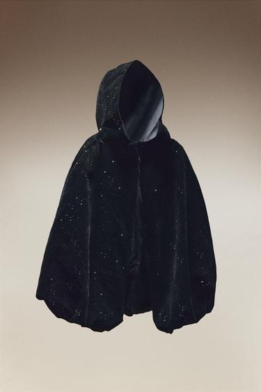 CHILDREN'S WITCH CAPE HALLOWEEN COSTUME - Black de Zara - Image 4