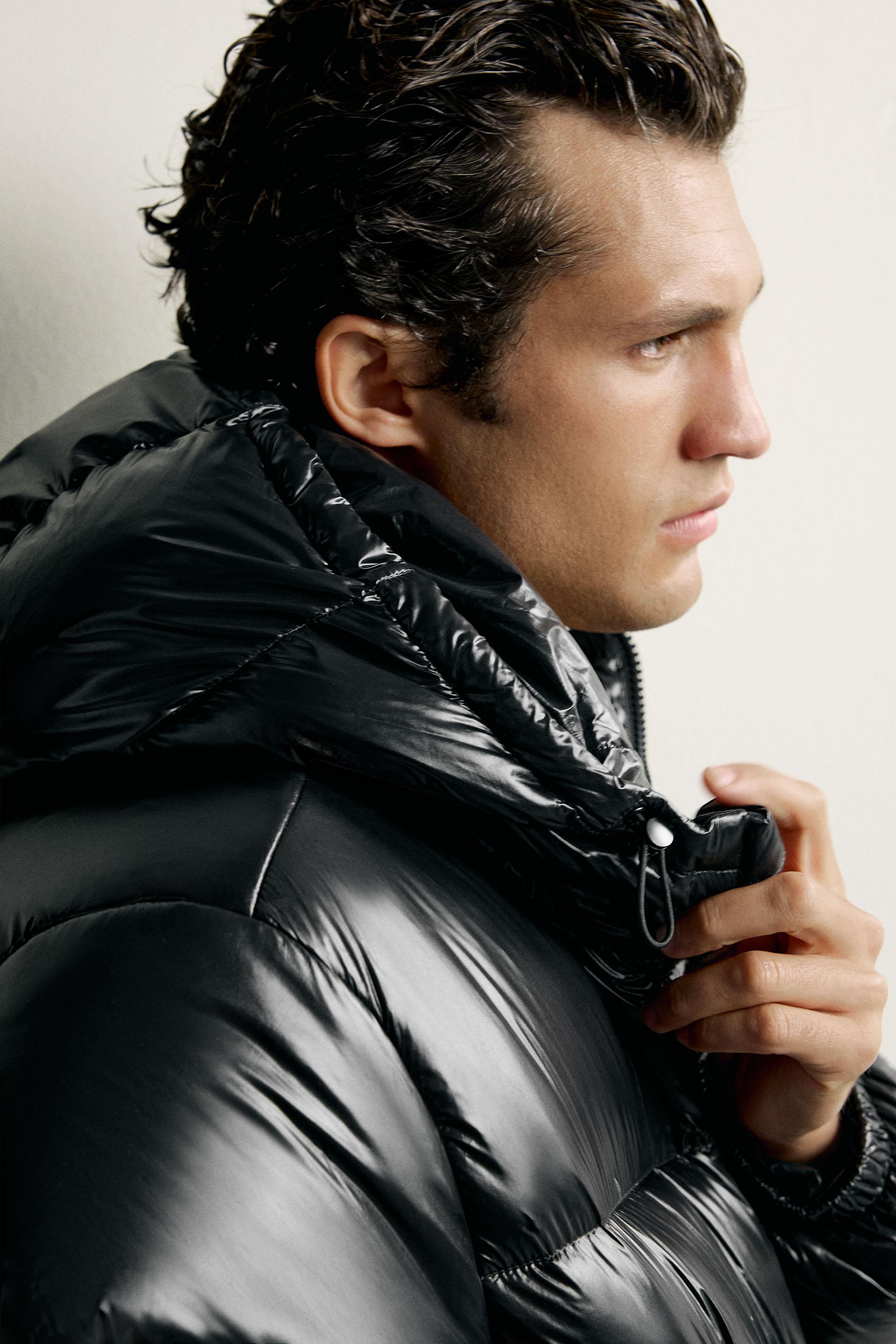 Мужские куртки Zara WATER-REPELLENT 80/20 DOWN JACKET — фото 6
