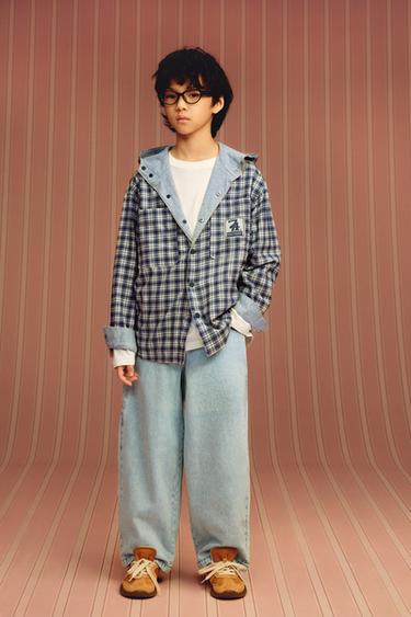 벌룬 청바지 - Zara 라이트 블루