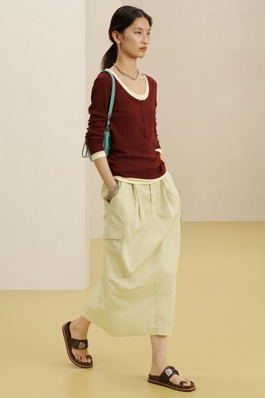 SAIA DE ALGODÃO 16 - Lima da Zara