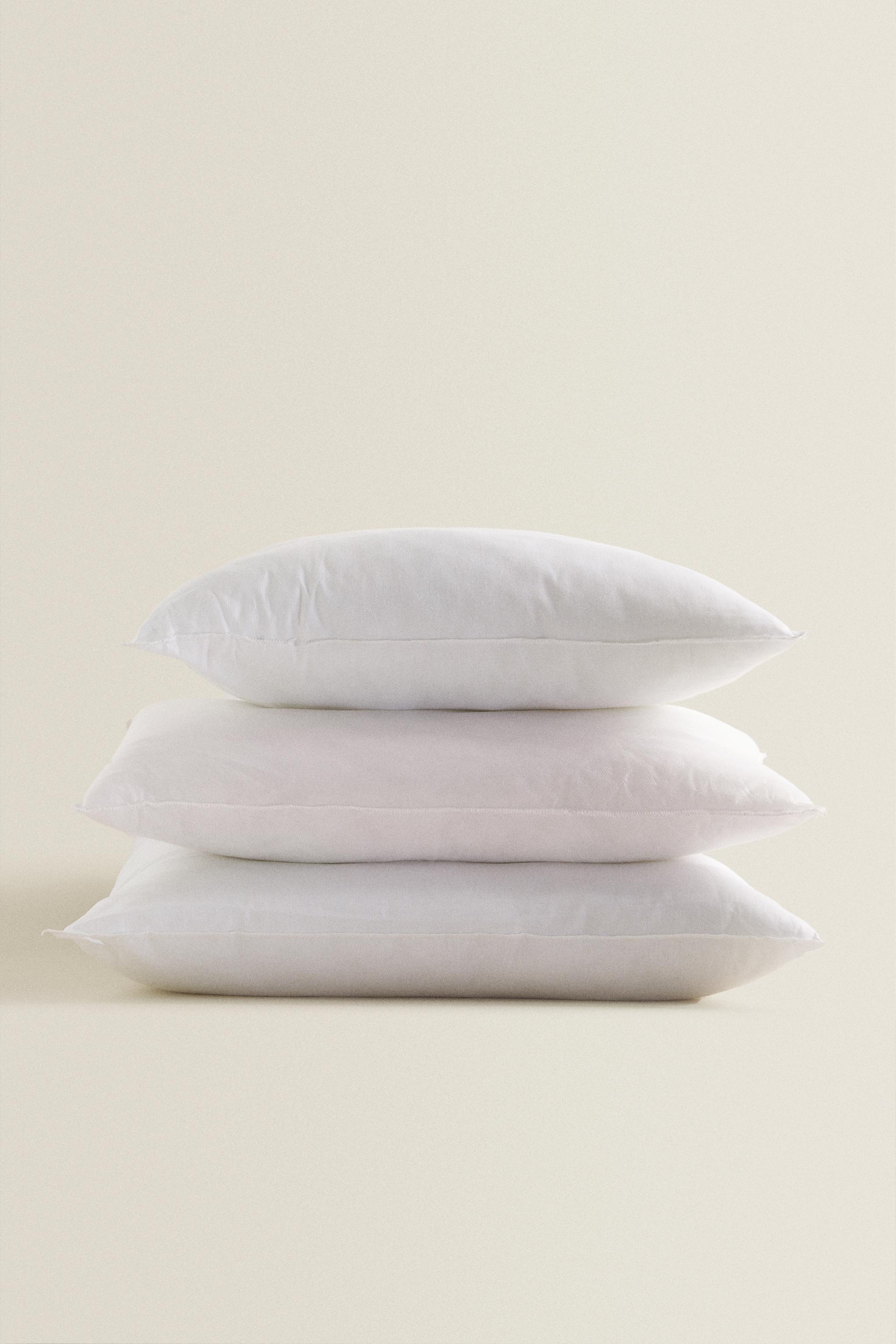 COUSSIN DE GARNISSAGE EN PLUMES HOUSSE EN COTON