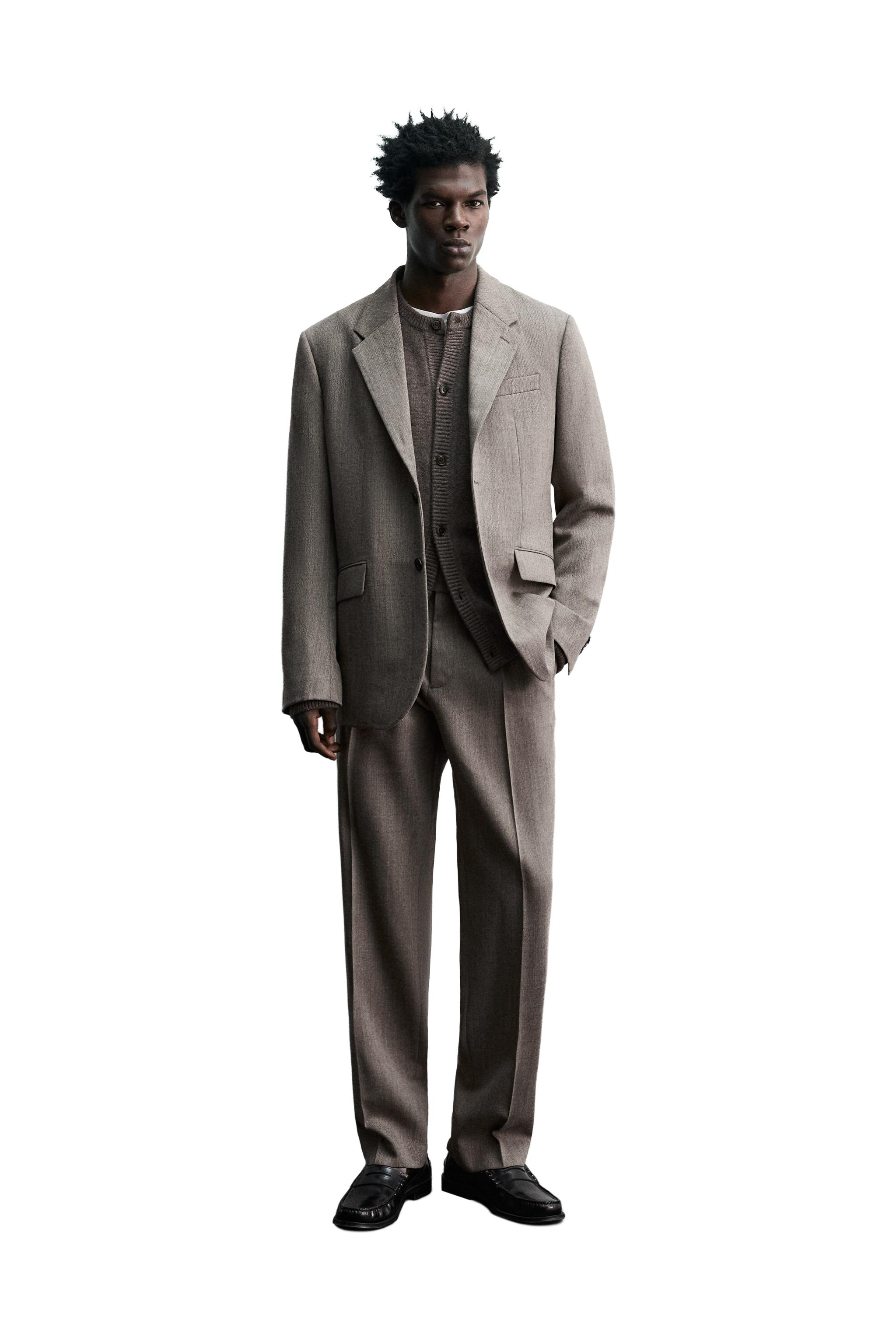 ブラウンブレザー – メンズ | 最新コレクション | ZARA 日本