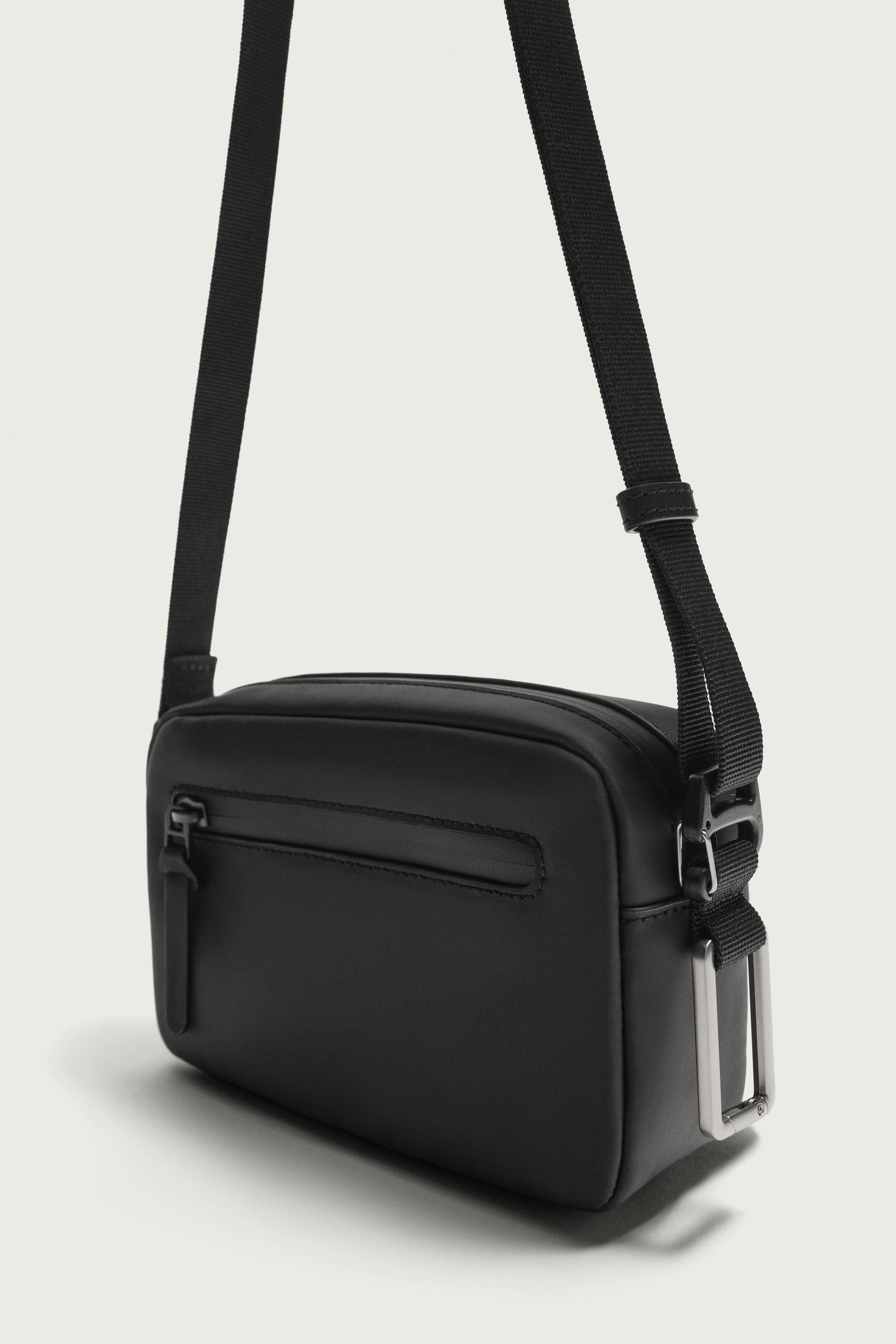 Мужские сумки Zara RUBBERIZED CROSSBODY — фото 5
