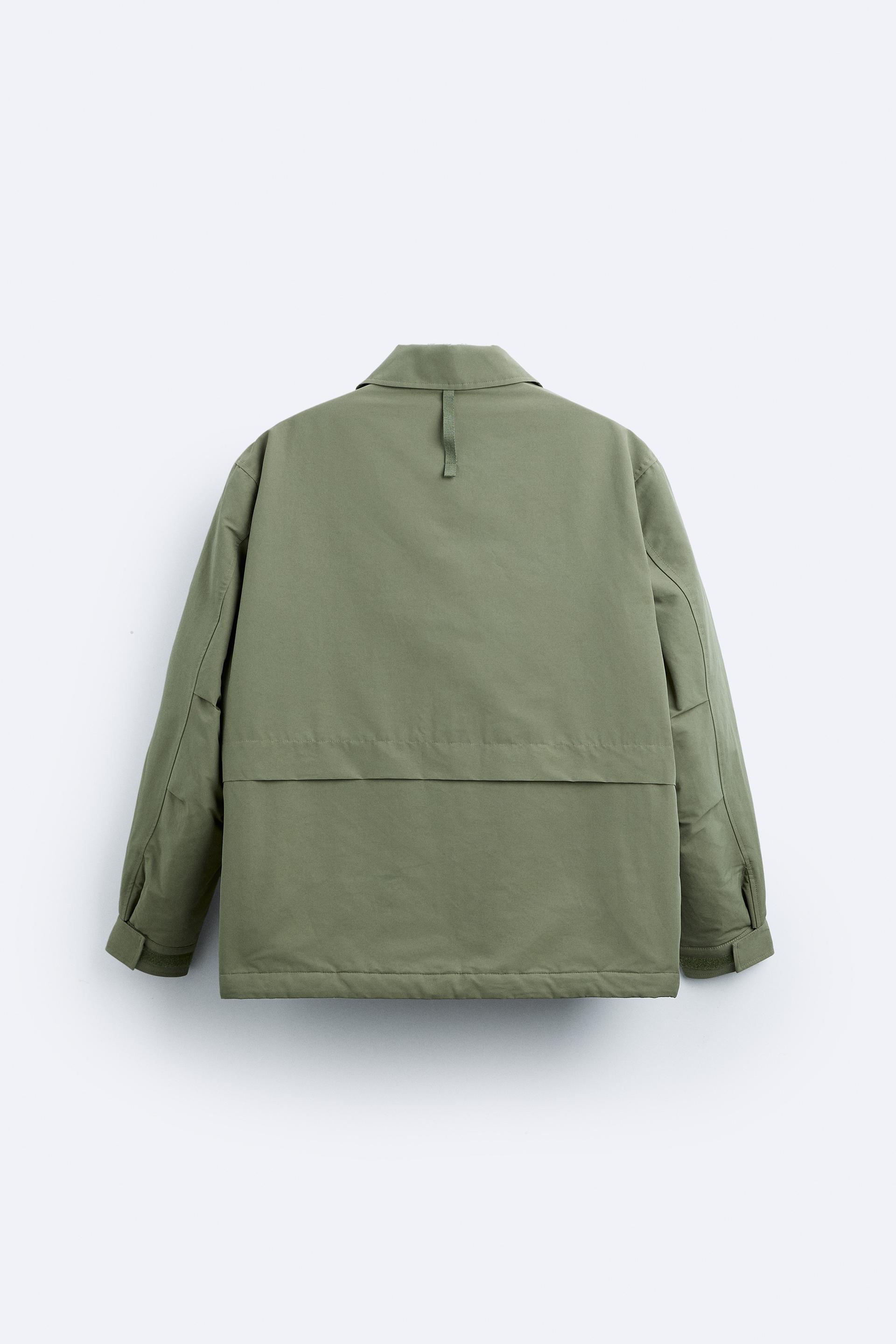 TECHNICAL UTILITY JACKET - Khaki