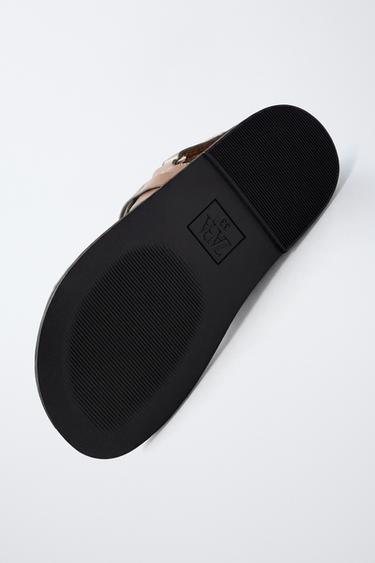 BUCKLED SANDALS - Brown by Zara - Image 5