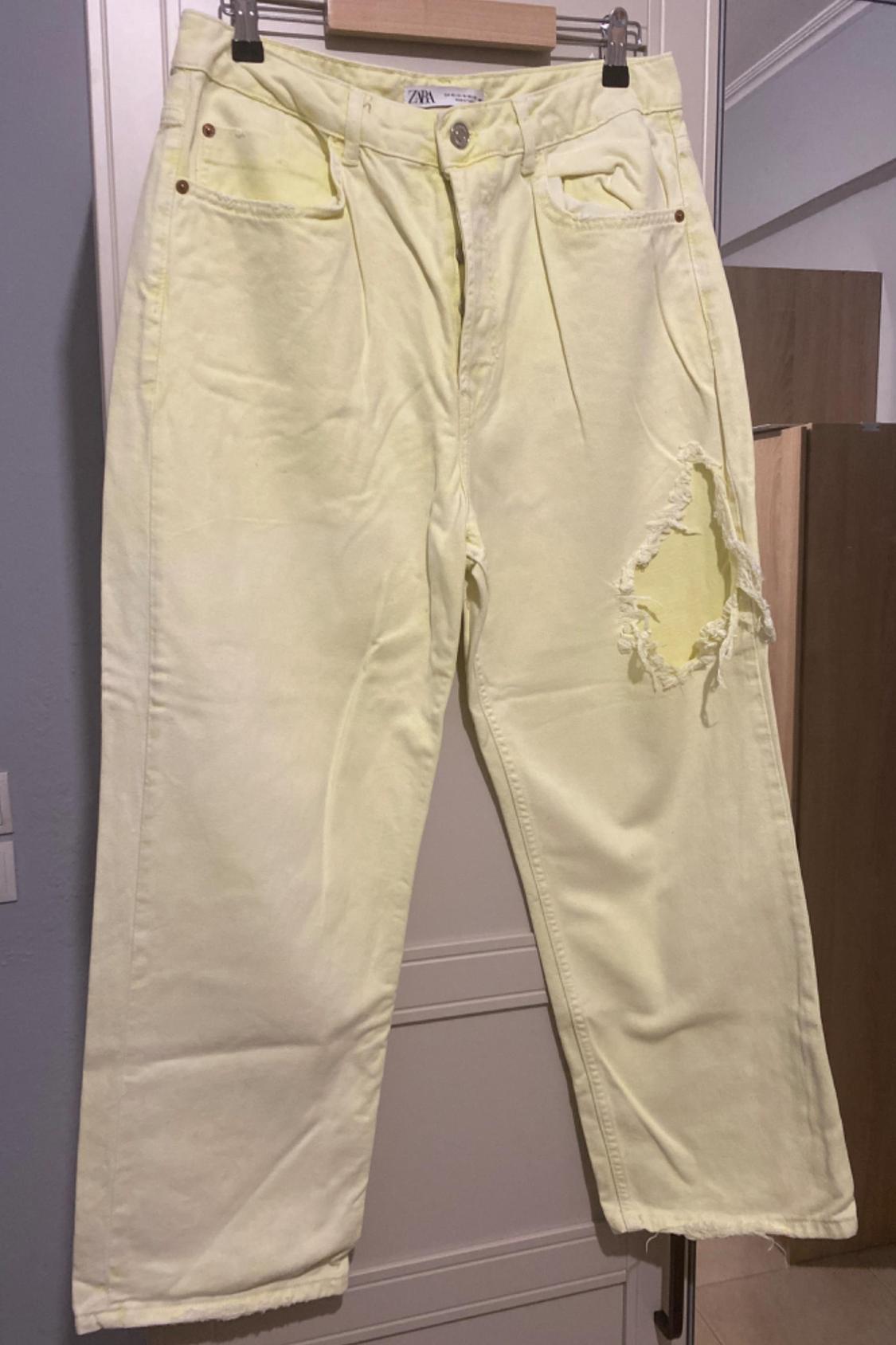 Z1975 STRAIGHT ACID WASH JEANS