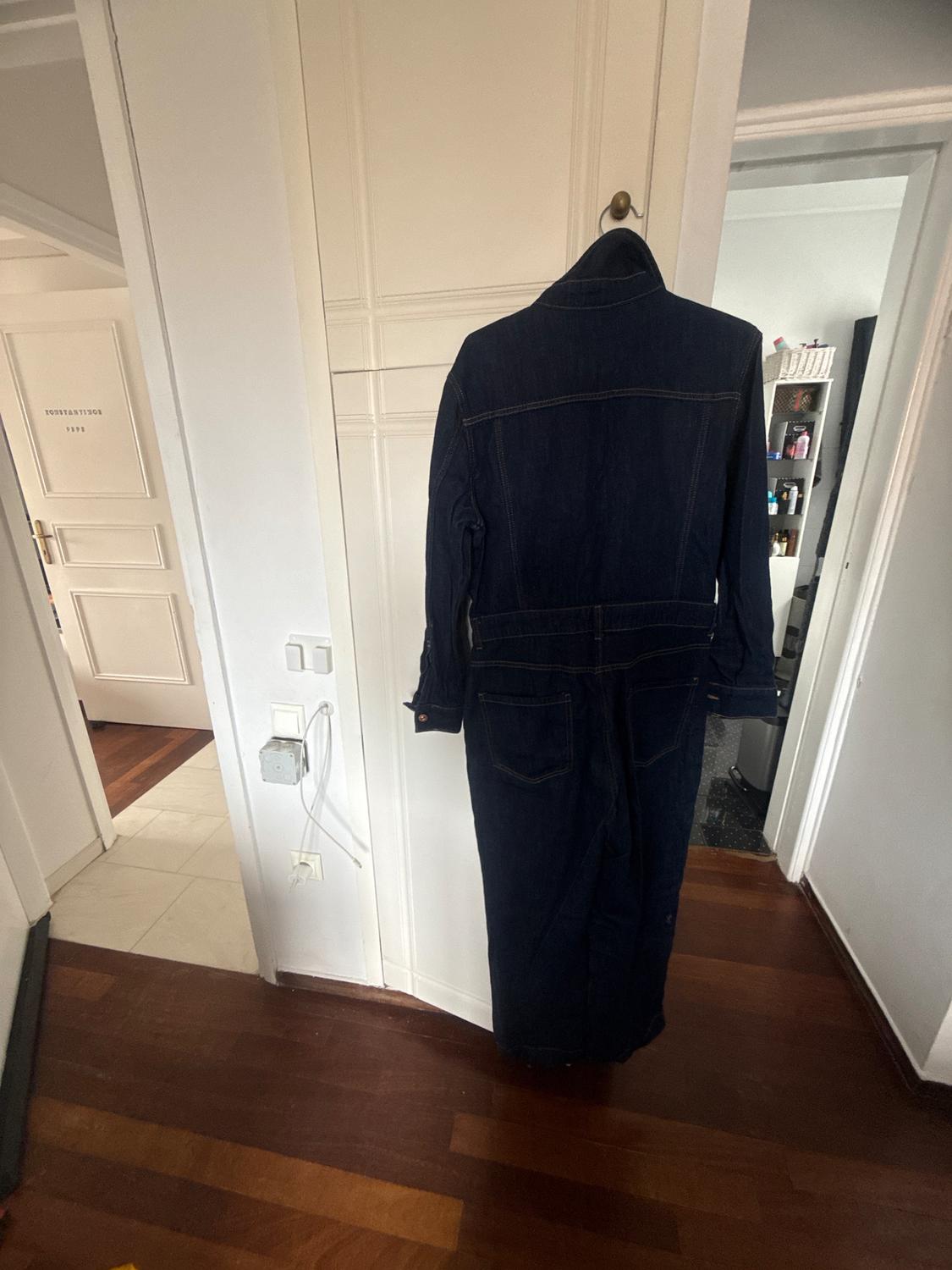 Z1975 DENIM JUMPSUIT WITH FRONT POCKETS - Image 6