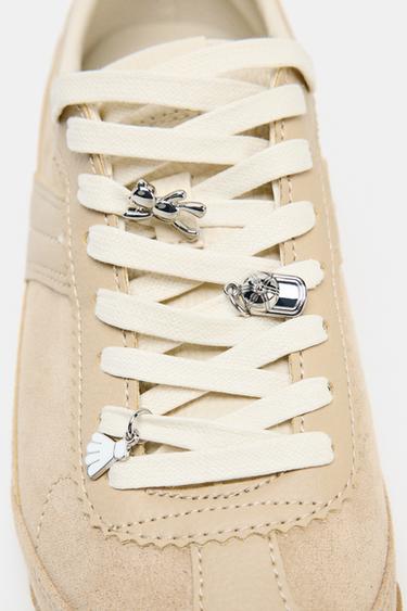 CHAUSSURES DE SPORT CHARMS - Marron sable de Zara - Image 8