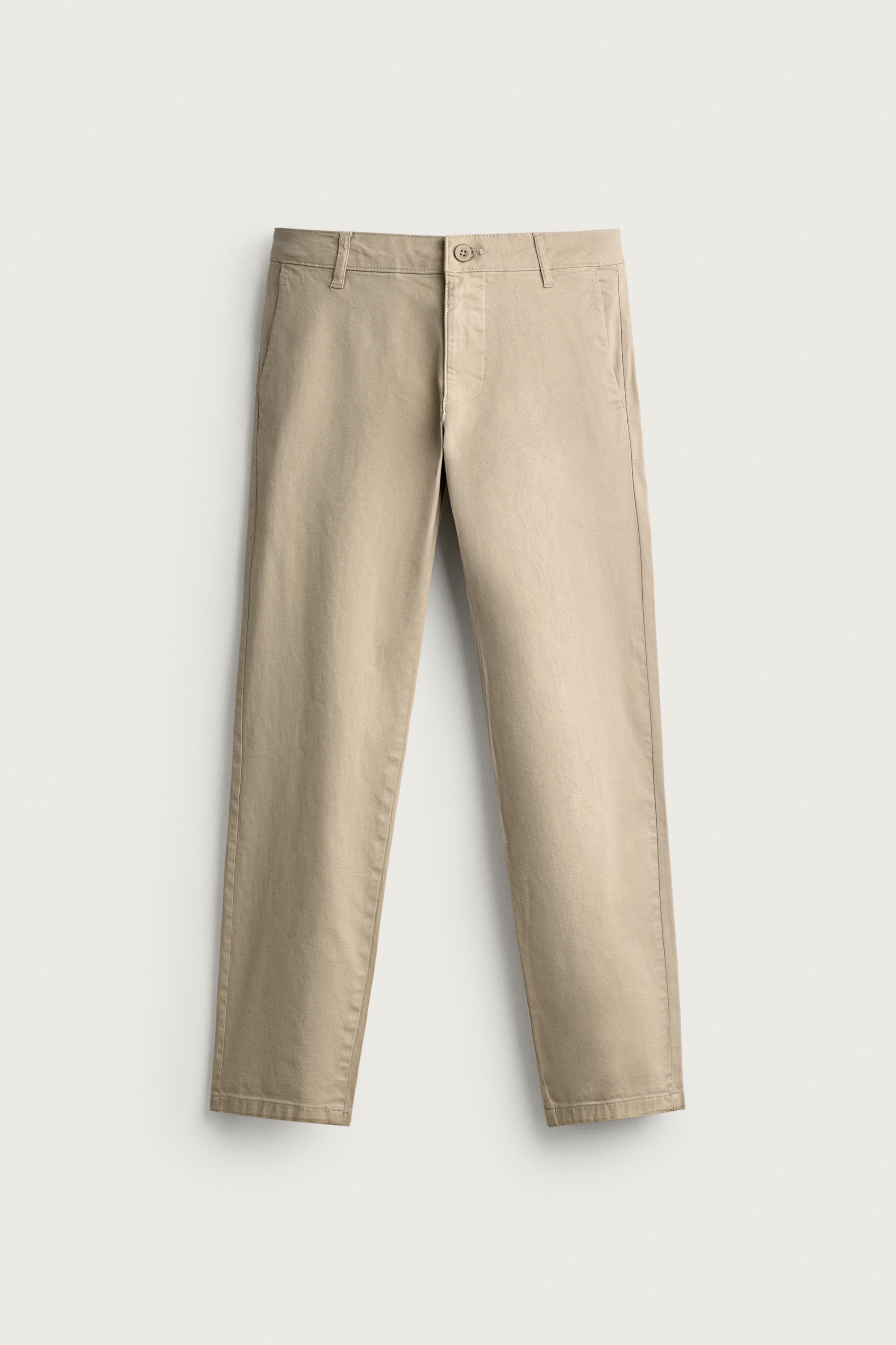 SKINNY FIT CHINO PANTS