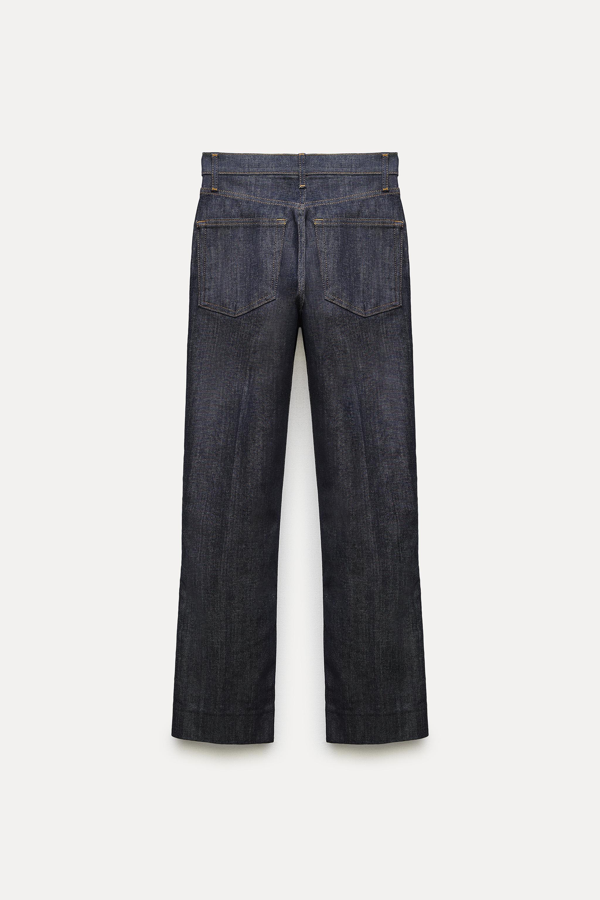 FLARE Z1975 JEANS WITH A HIGH WAIST - Mid-blue