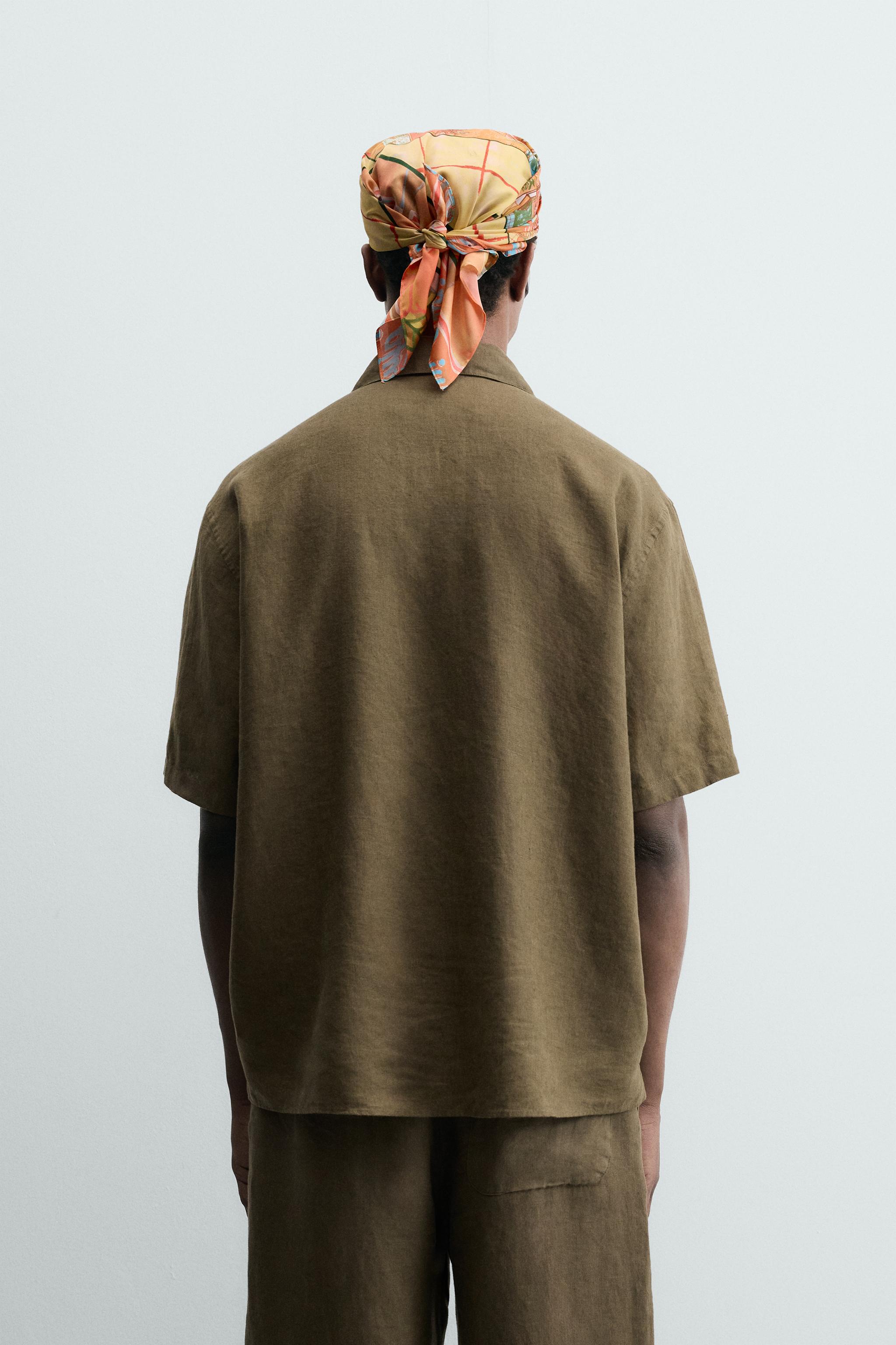 100% LINEN RELAXED FIT SHIRT