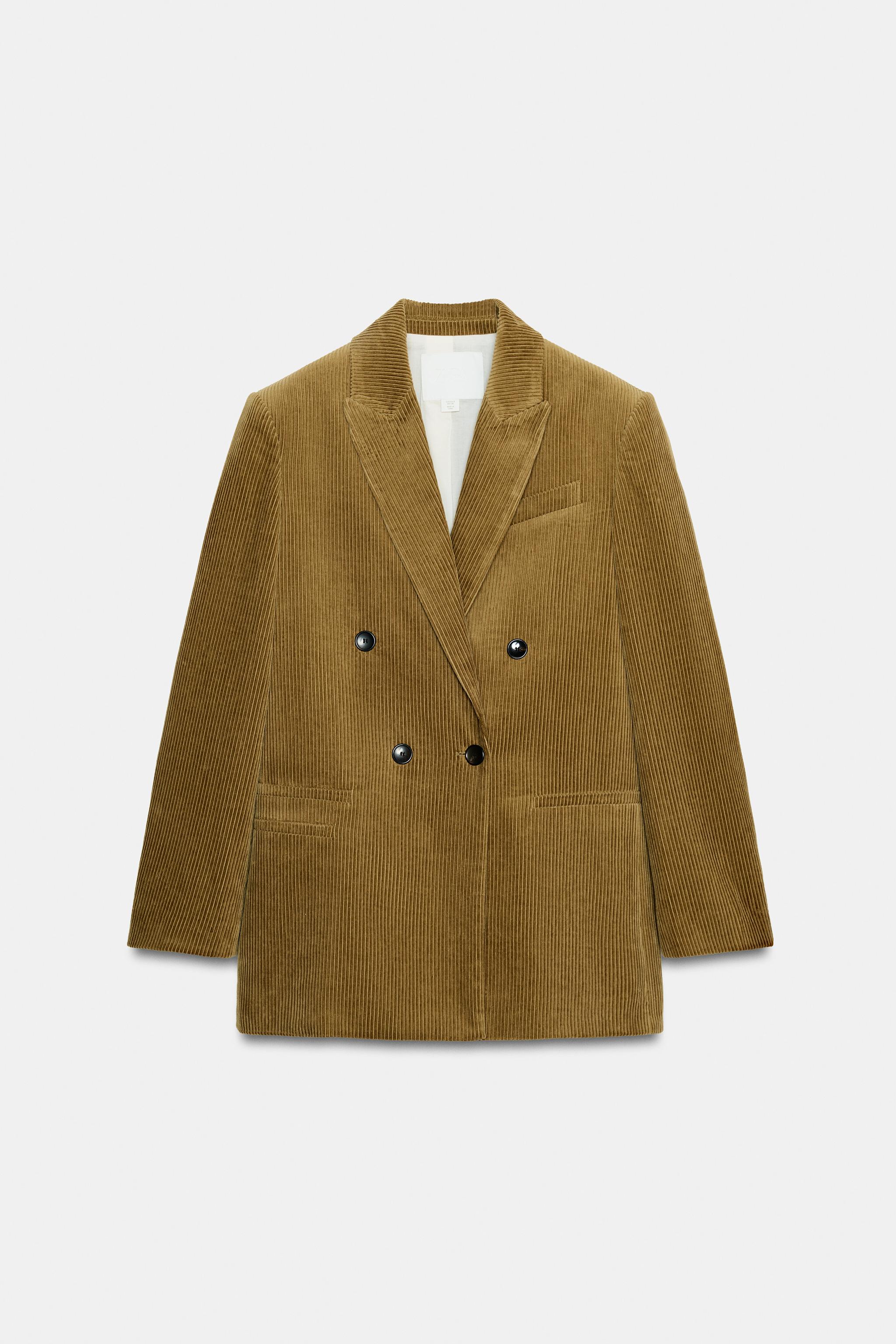 OVERSIZED CORDUROY BLAZER ZW COLLECTION LIMITED EDITION