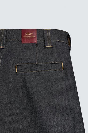 JORTS EN DENIM RELAXED FIT - Bleu de Zara - Image 9