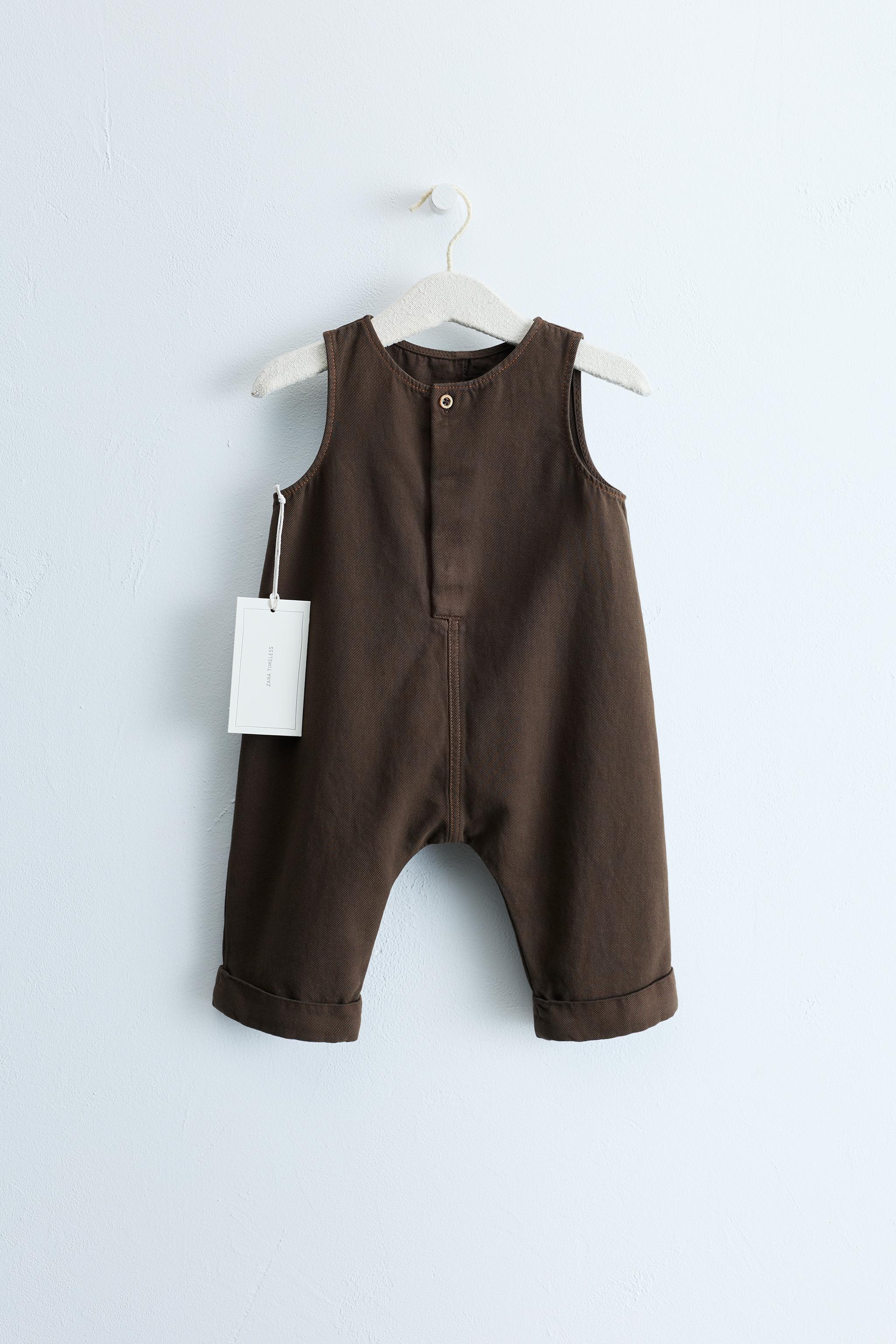 ZARA TIMELESS - SALOPETTE UNIE EN SERGÉ