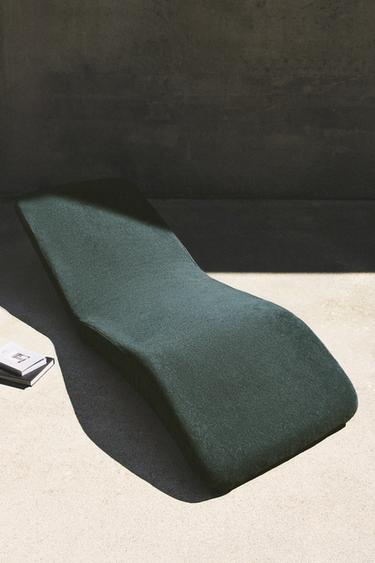 HOUSSE CHAISE LONGUE COTON ÉPONGE - Vert de Zara - Image 5