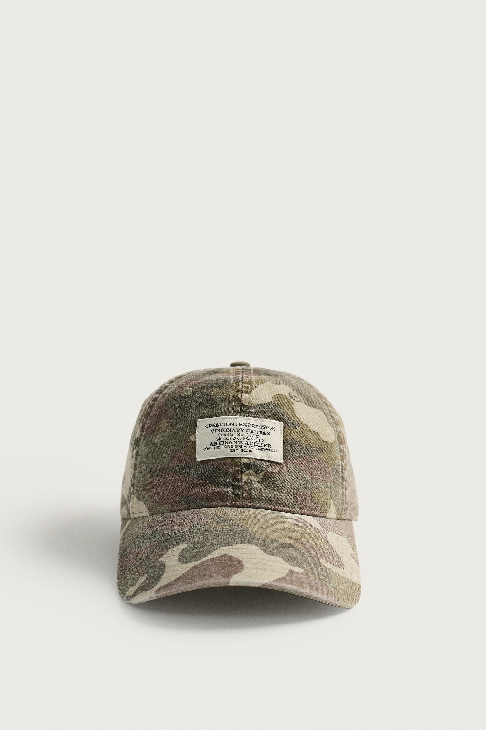 ABSTRACT PRINT PATCH CAP
