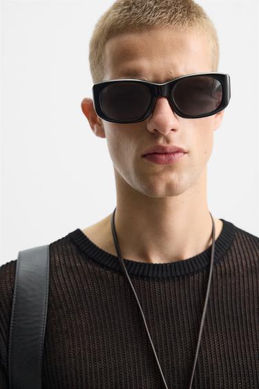 OPEN KNIT T-SHIRT - Black by Zara - Image 5