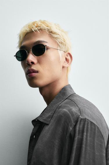 FLOWING FADED PRINT SHIRT - Grey by Zara - Image 4