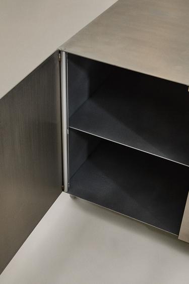 TABLE D'APPOINT ACIER - Argent Mat de Zara - Image 2
