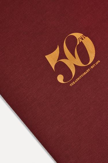 PETIT CARNET ZARA 50E ANNIVERSAIRE - Bordeaux de Zara - Image 2