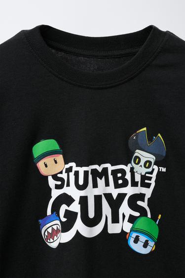 T-SHIRT À DOUBLES MANCHES STUMBLE GUYS ™ © SCOPELY - Noir de Zara - Image 2