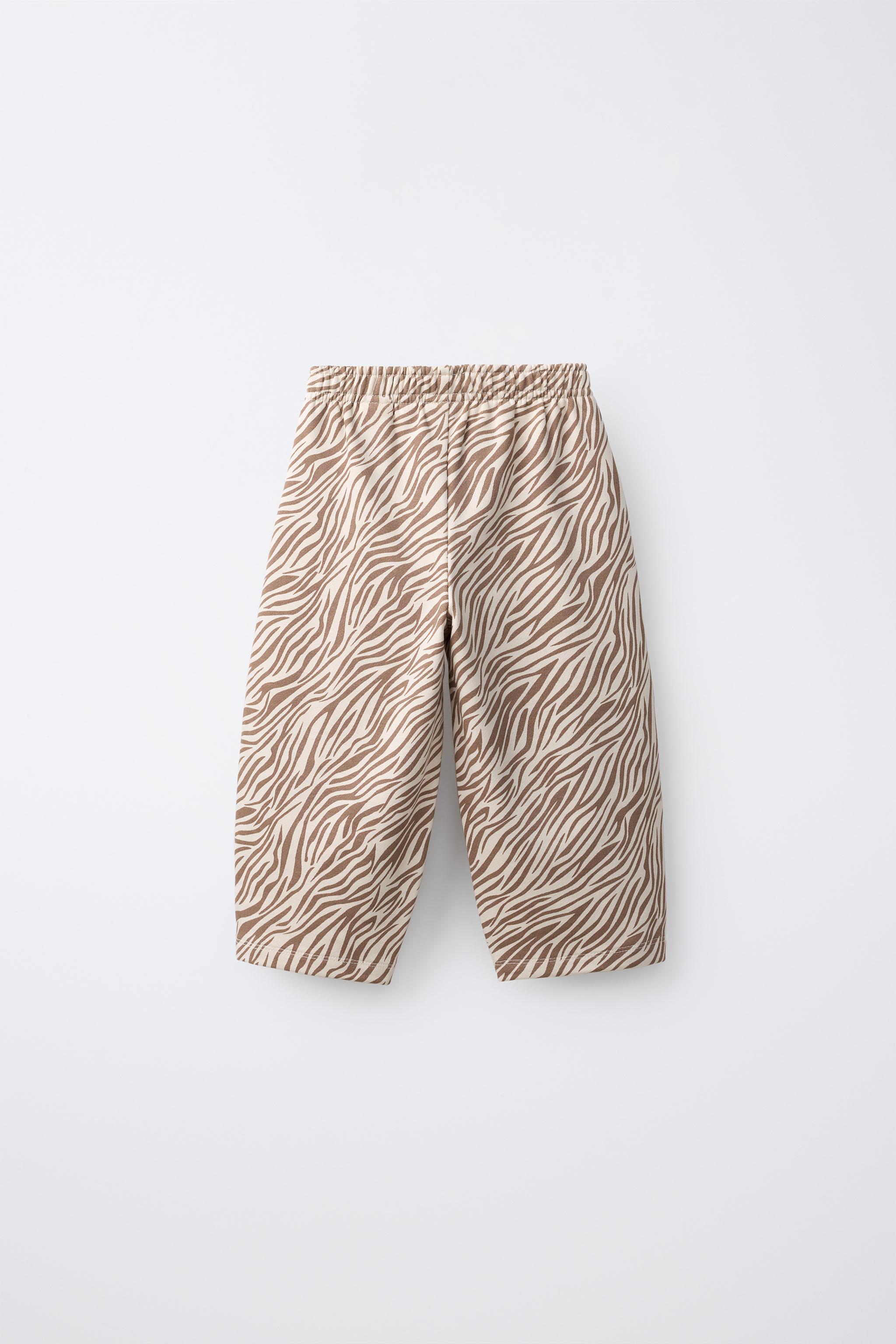 PANTALON BALLOON À IMPRIMÉ ANIMAL PRINT