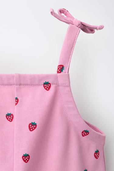 COMBI-SHORT IMPRIMÉ FRAISES - Rose moyen de Zara - Image 2