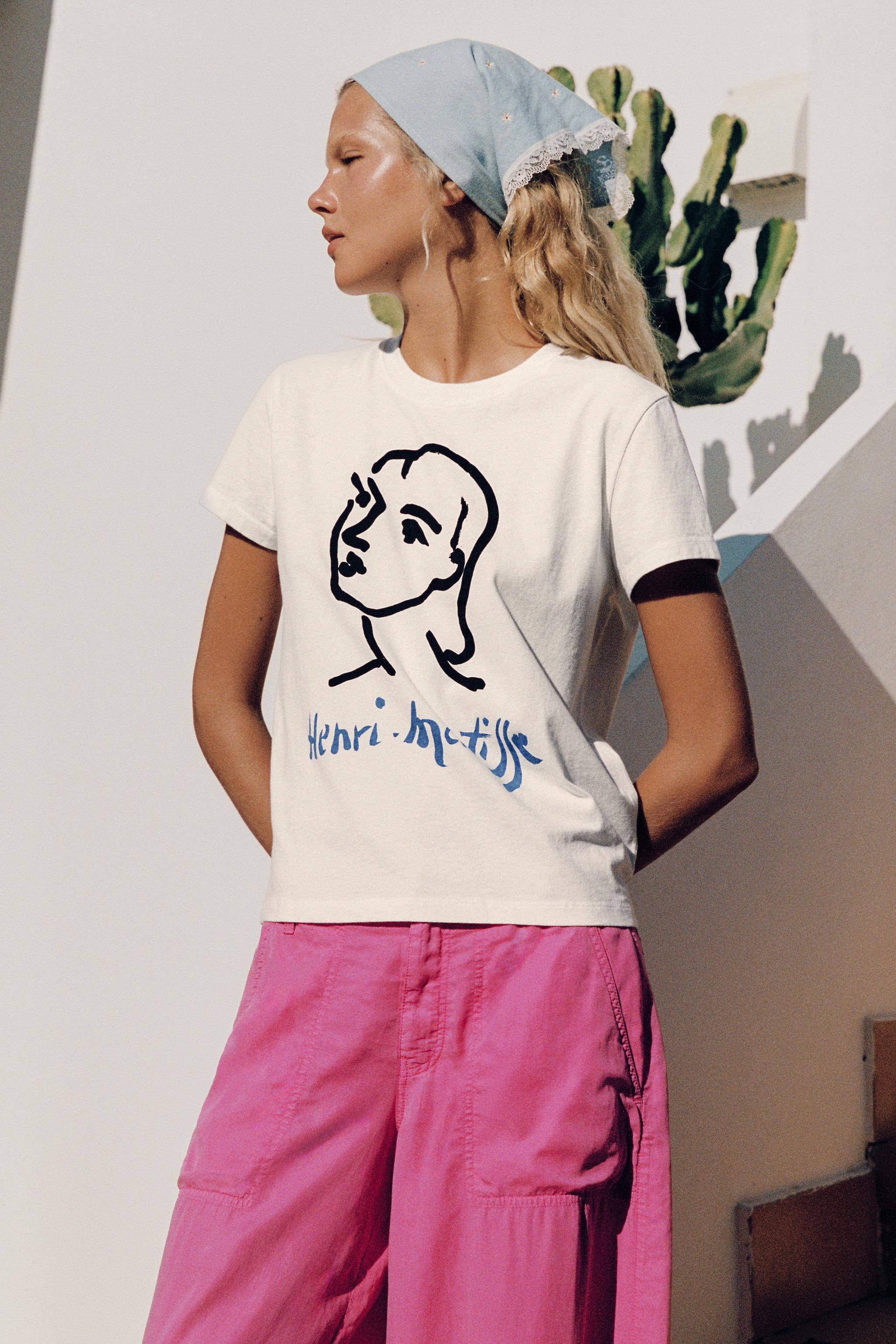 HENRI MATISSE T-SHIRT — White