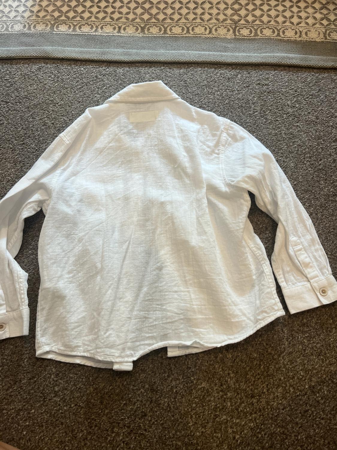 TEXTURED SHIRT WITH POCKET - Image 3