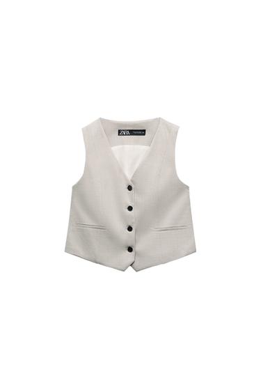 TAILORED SHORT WAISTCOAT