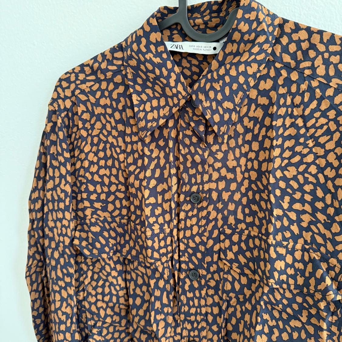 FLOWY PRINTED BLOUSE - Image 3