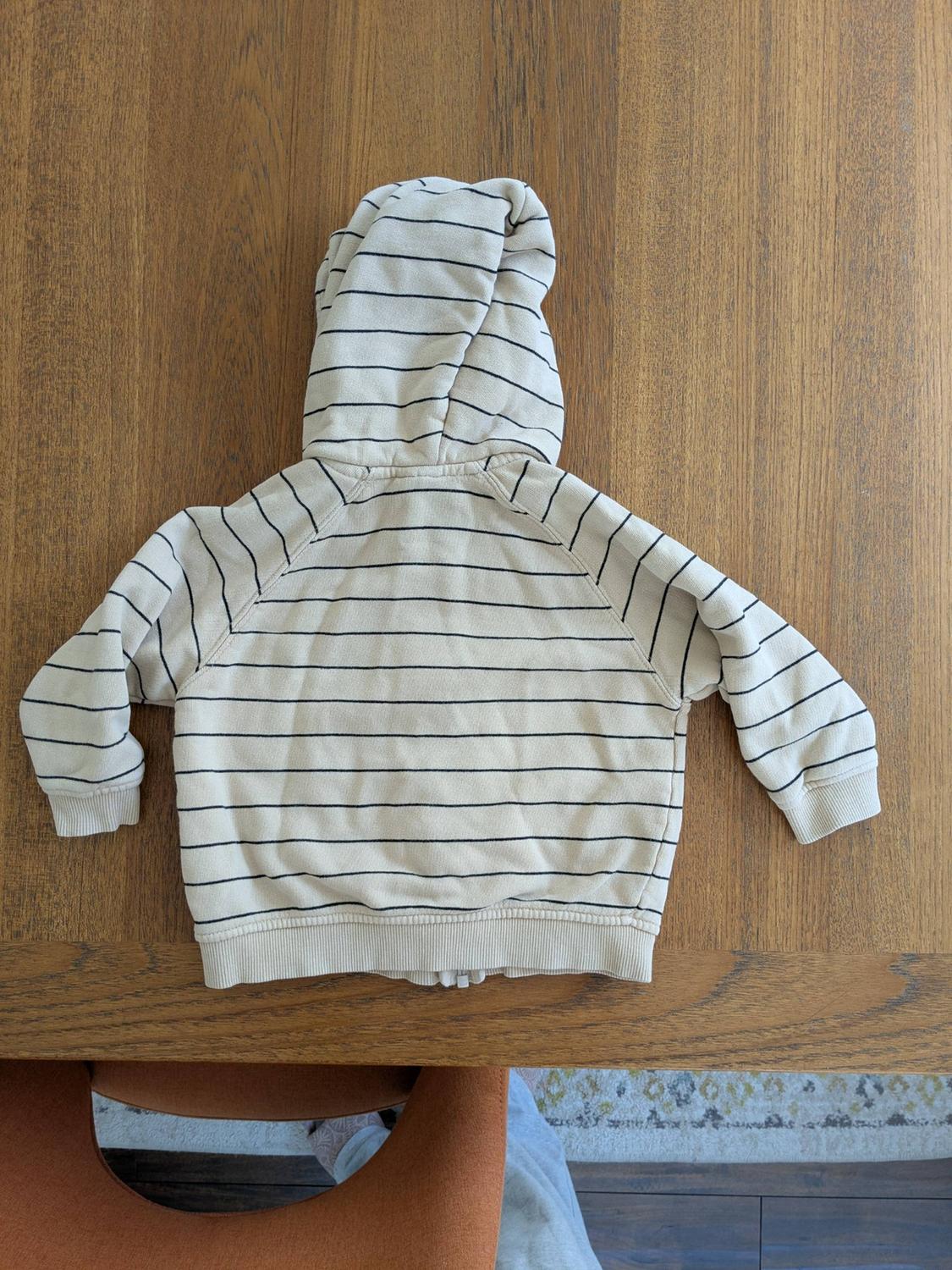 STRIPED PLUSH JACKET - Image 2