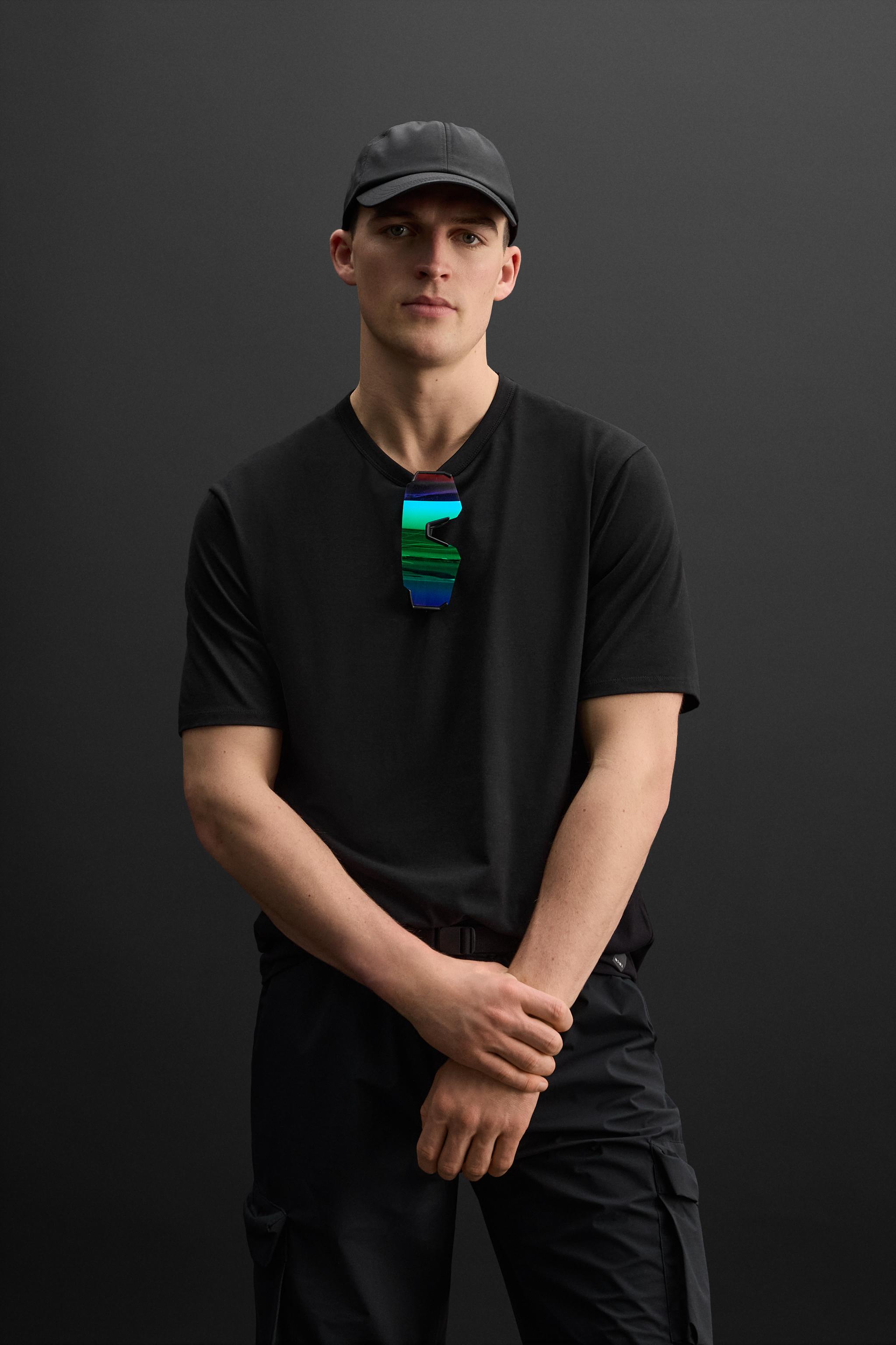 トレーニングコットンブレンドTシャツ - ダークブラウン | ZARA トレーニングコットンブレンドTシャツ - ダークブラウン | ZARA