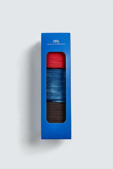 AARON LEVINE X ZARA 3-PACK OF RIBBED SOCKS - various by Zara - Image 3