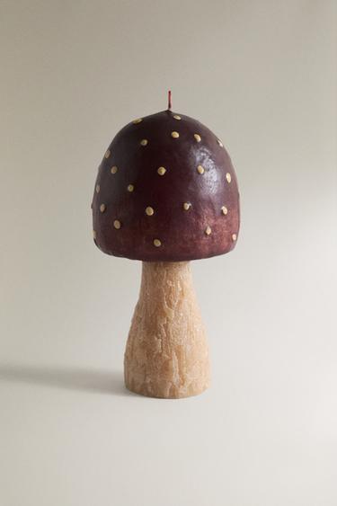 Zara LARGE MUSHROOM PUMPKIN SPICE SCENTED CANDLE - Pumpkin - Image 0