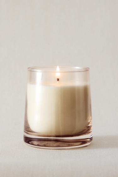 (180 G) MUSKY LILY SCENTED CANDLE - Dark plum by Zara - Image 5
