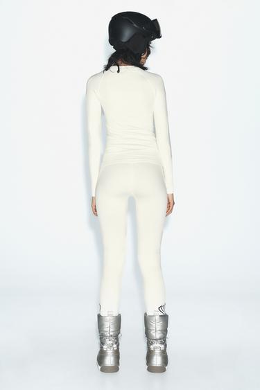 T-SHIRT THERMIQUE THERMOLITE® COLLECTION SKI - Écru de Zara - Image 3