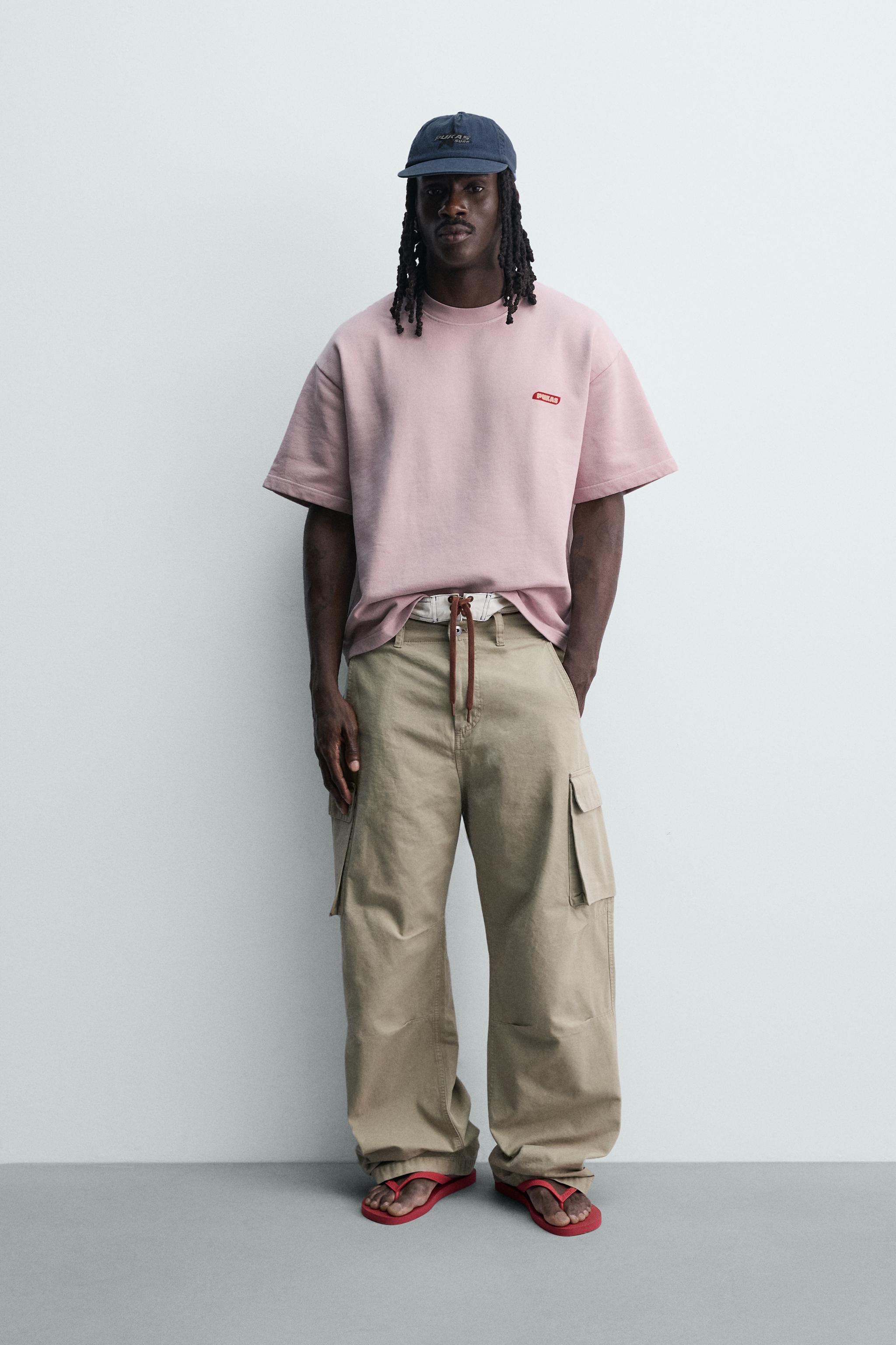 Мужские худи Zara PUKAS SURF X ZARA RELAXED FIT SWEATSHIRT