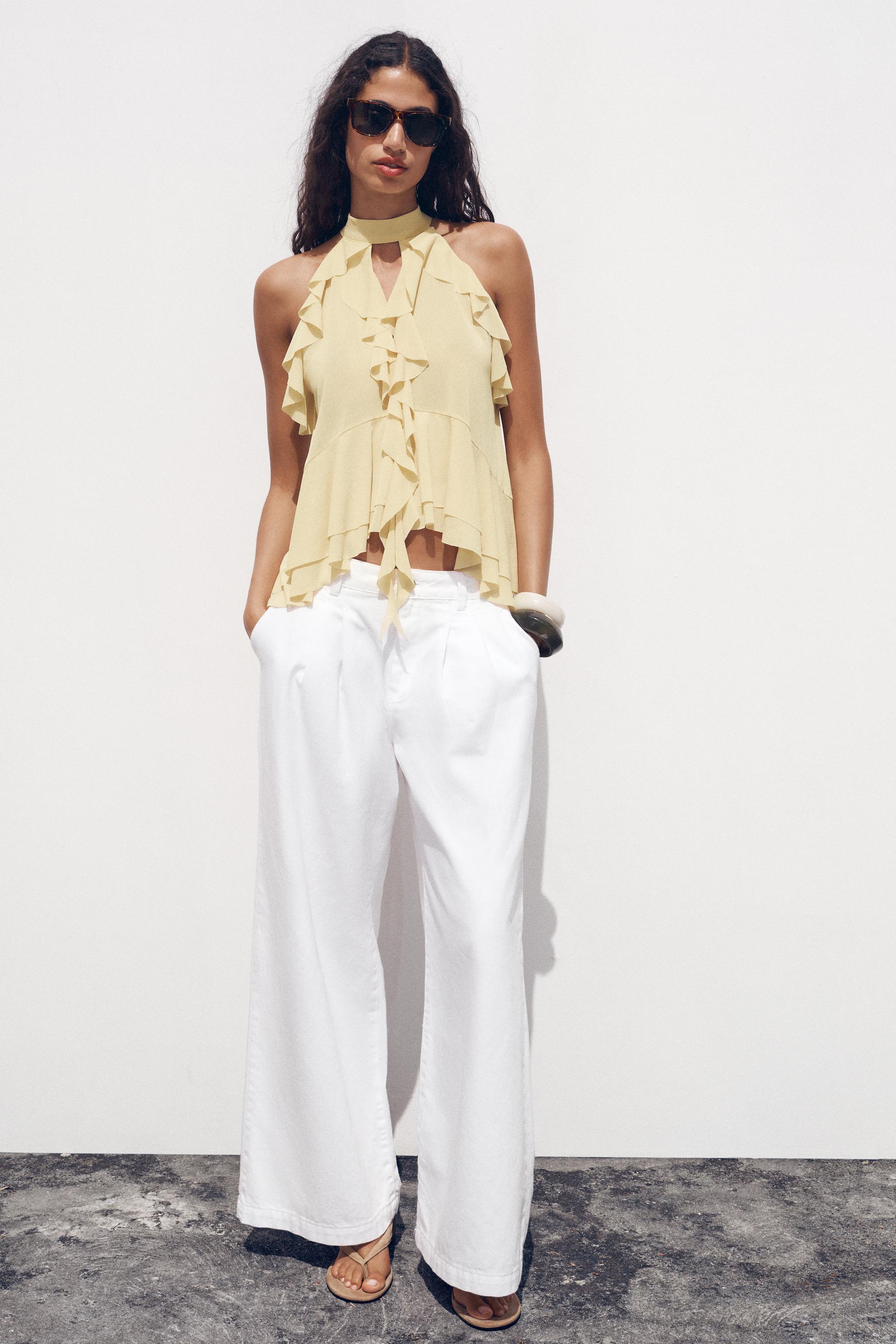 Women's Halter Neck Tops | ZARA Mexico
