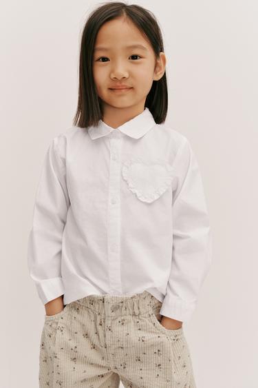 HEART PATCH SHIRT - White by Zara